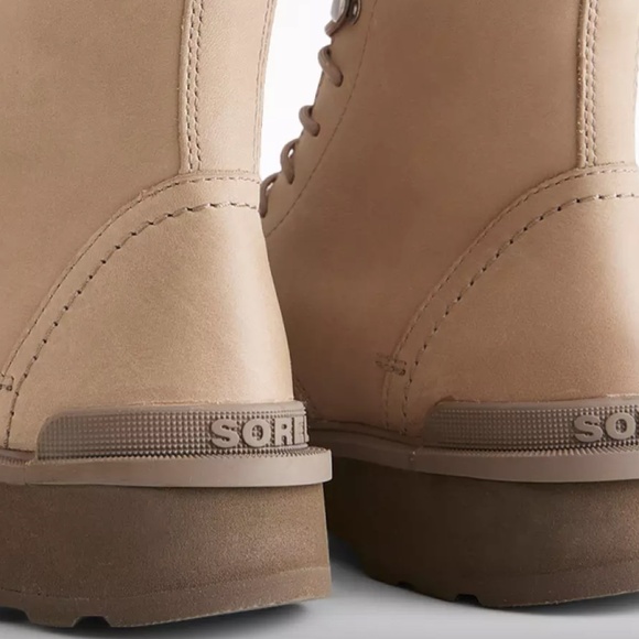 Sorel Hi-Line™ Chelsea Leather Boot Omega Taupe Major - Picture 3 of 3